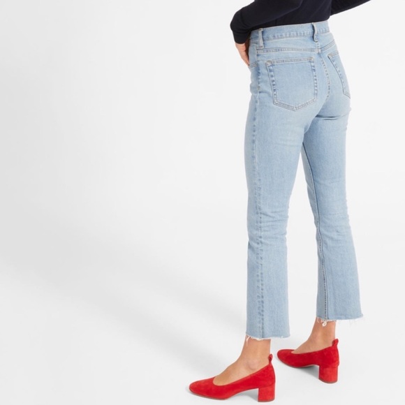 Everlane Denim - NWT Everlane High Rise Kick Crop Jean